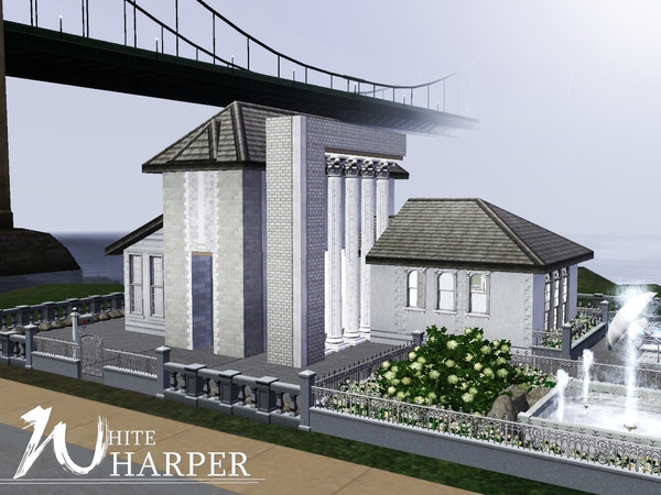 Sims 3 — White Harper by enrico092 — 1 BR/ 1Bath - In early 1400s, There was a lady whose beauty was really like angel.