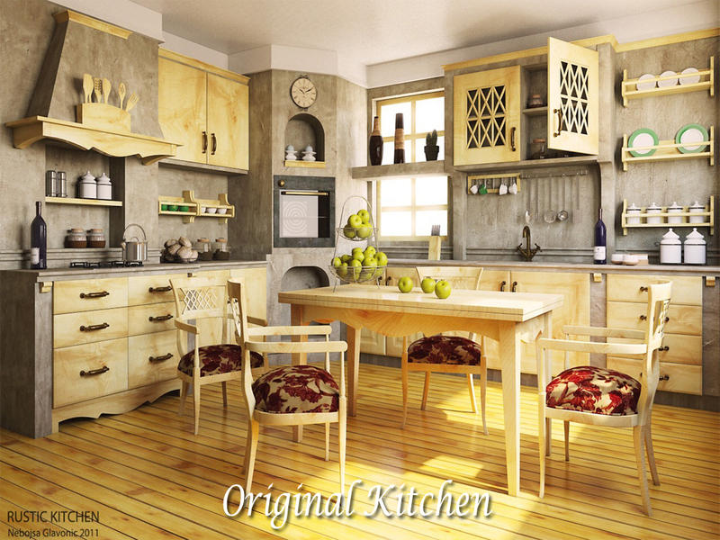 Lulu265's Rustic Living kitchen