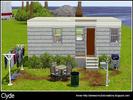 Sims 3 — Clyde- No CC Starter by aamorgan05 — Clyde is a 1 bed, 1 bath small starter Trailor home :) When I make these