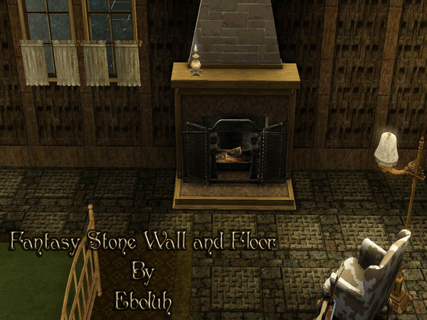 Sims 3 — Fantasy Stone Floor by Eboluh — Beautifully tiled fantasy flooring that would go beautifully in any castle,