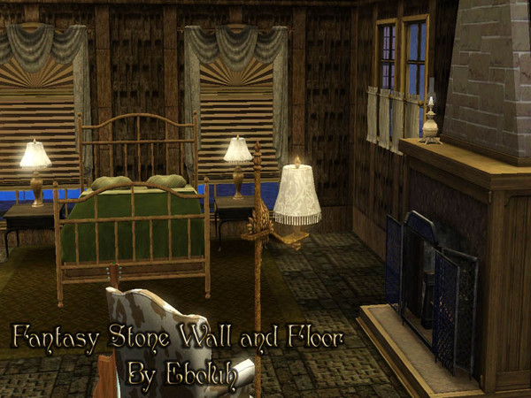 Sims 3 — Fantasy Stone Set by Eboluh — No castle, mansion or fantasy style home is complete without this Fantasy Stone