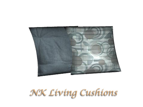 Sims 3 — NK Living Room Cushions by Lulu265 — Part of the NK Livingroom Set NB: Use moveobjects on to place