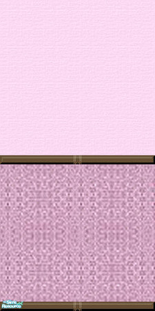 Sims 2 — Dusty rose wall 06 by Lyra_Style — Beauty in simplicity! Low-budget walls with nice pattern in dusty rose. Ideal