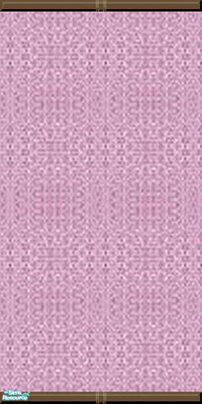 Sims 2 — Dusty rose wall 02 by Lyra_Style — Beauty in simplicity! Low-budget walls with nice pattern in dusty rose. Ideal
