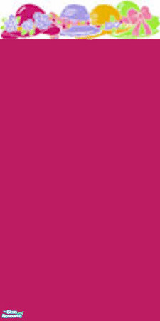 Sims 2 — Dark Pink Hats by blondemom63601 — TSRAA