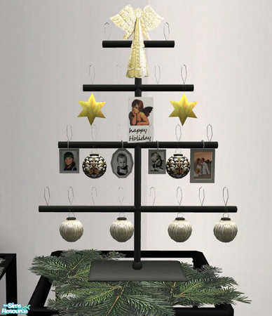 Sims 2 — XMas Set - Holidaycardstand by ShinoKCR — 