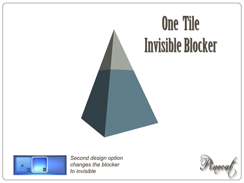 The Sims Resource | Invisible Blocker