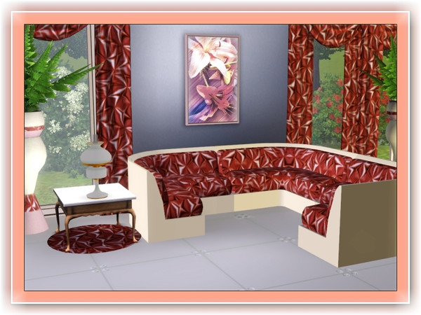 Sims 3 — marcorse_satin puff milk chocolate pattern by marcorse — This is the milk chocolate variation of my fabric