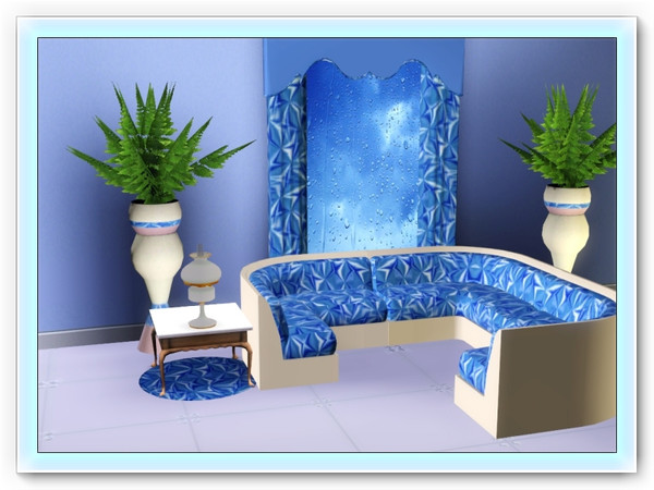 Sims 3 — marcorse_satin puff bluebell pattern by marcorse — This is the bluebell variation of my fabric texture, Satin