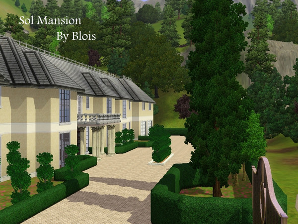 Sims 3 — Sol Mansion by Blois — I hope you will enjoyed it! 