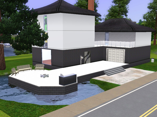 Sims 3 — Cape Cross House by Pegasus9602 — Cape Cross House. For the name I was inspired from a city name in Namibia.