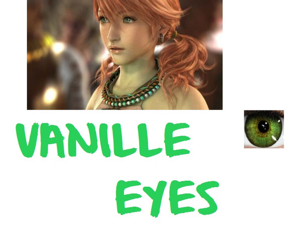 Sims 2 — Oerba Dia Vanille Eyes by staceylynmay2 — AKA Vanille from final fantasy. 