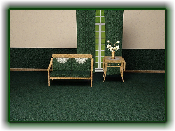 Sims 3 — marcorse_carpet cutpile pattern by marcorse — A very deep green, cut pile carpet texture