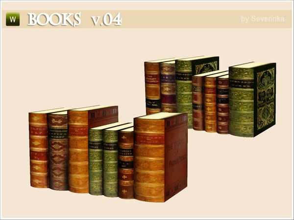Sims 3 — SV_Books03 by Severinka_ — Created by Severinka