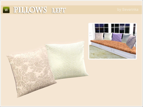 Sims 3 — SV_PillowsLeft by Severinka_ — Created by Severinka,