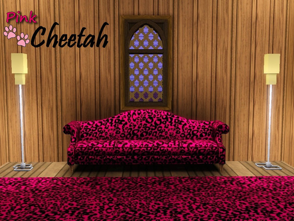 Sims 3 — Pink Cheetah by allison731 — By allison731 www.thesimsresource.com Cheetah texture in pink color. I hope you