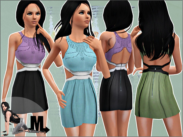 Sims 3 — Fighter Part 1 by miraminkova — Another set which includes two pairs of wonderful dresses.