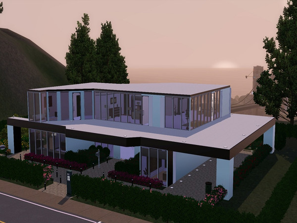Sims 3 — Hollywood Hills 4 by L_U2 — Hollywood_Hills_4 is a luxurious residence best placed in Bridgeport. The house is