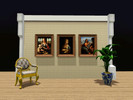 Sims 3 — Da Vinci Paintings by thesodalist2 — A small collecion of works by the Italian master.