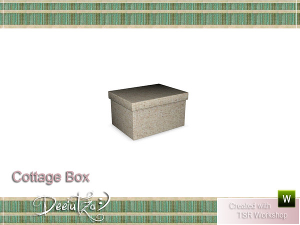 Sims 3 — Cottage Box by deeiutza — By deeiutza @TSR