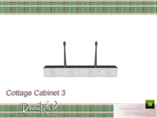 Sims 3 — Cottage Cabinet Part 3 by deeiutza — By deeiutza @TSR