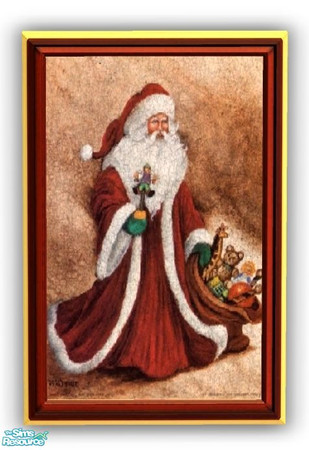 Sims 2 — Home for the Holidays 2 - Painting by RhondaBlonda — 