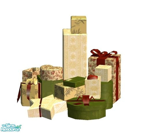Sims 2 — Home for the Holidays 2 - Pile O Presents by RhondaBlonda — 