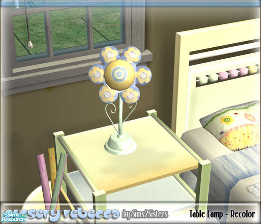 Sims 2 — Table Lamp - Recolor by sims2sisters — 
