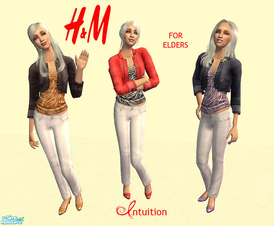 Sims 2 — H&M for Elders! - Bruno Jacket by Intuition — H&M for Elders- more than any words can describe! The