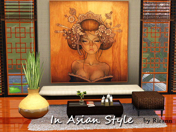 Sims 3 — In Asian Style by Rirann — In Asian Style by Rirann Artist: Audrey Kawasaki