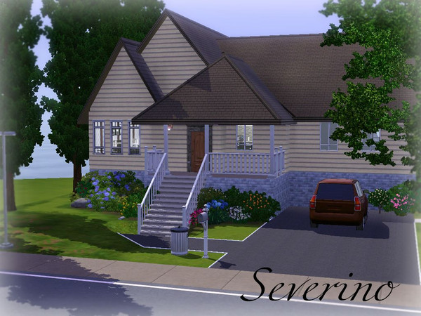 Sims 3 — Severino by eMy_3m — A small Country style house with 2 bedrooms, kitchen, living room. It has an empty room for