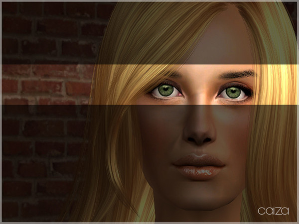 Sims 2 — Eyes with a sparkle - darkgreen by Caiza — 10 colors.Enjoy!