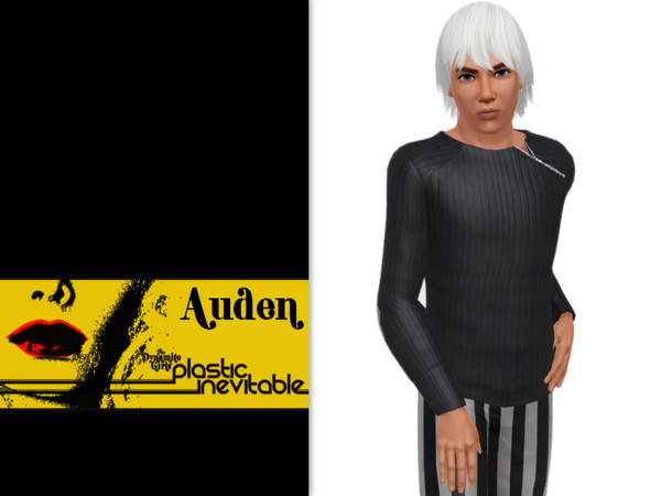 Sims 3 — Auden by frisbud — Based on the Most Beautiful Boy Auden doll from the Dynamite Girls collection by Integrity