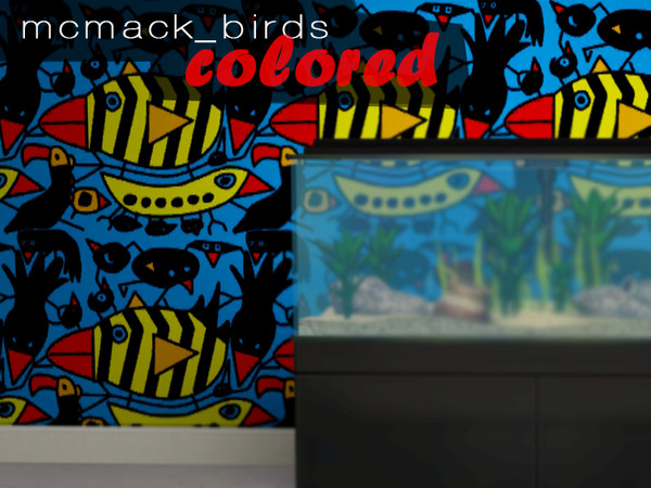 Sims 3 — Birds colored by mcmack232 — 