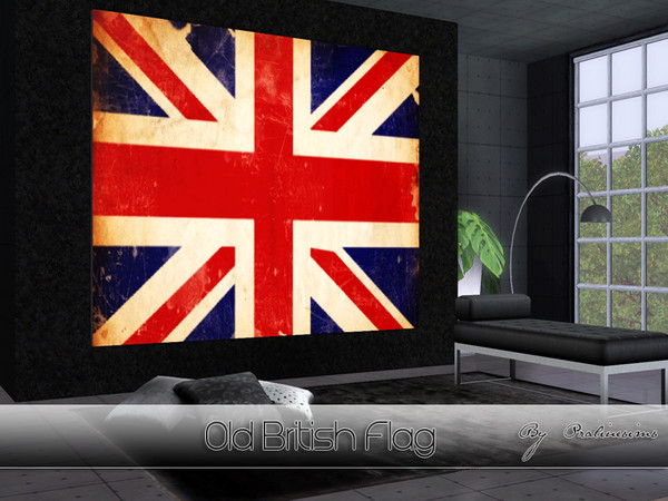 Sims 3 — Old British Flag by Pralinesims — By Pralinesims