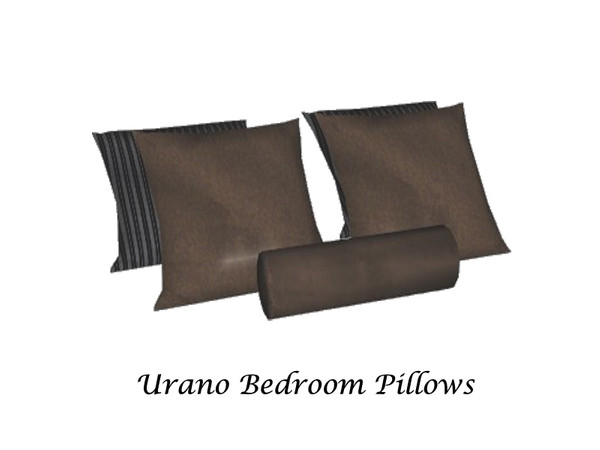 Sims 3 — Urano Bedroom Pillows by Lulu265 — Part of the Urano Bedroom set Please us moveobjects on to place Please do not