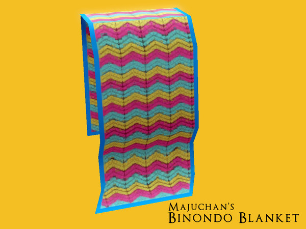 Sims 3 — Binondo Nursery Blanket by Majuchan — Blanket to complement Binondo Living Chair. By Majuchan