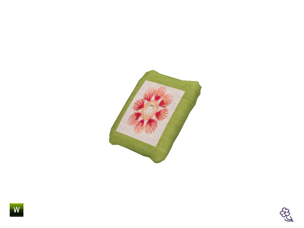 Sims 3 — Cottage Nursery Pillow by Flovv — A sweet pillow for the Cottage Nursery Chair.