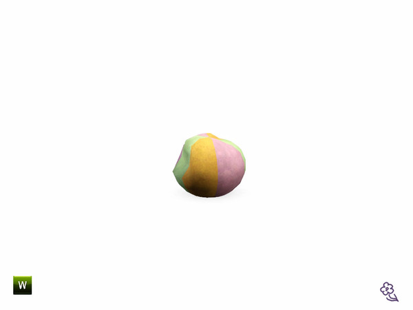 Sims 3 — Cottage Nursery Ball by Flovv — A ball from clothes... it lived better days before.
