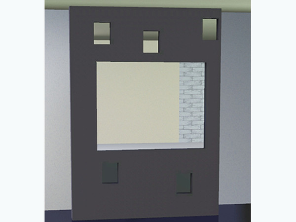 Sims 3 — Garbonzo Master Bedroom Mirror Two by TheNumbersWoman — In the mood for Modern? Well this might fit the bill.