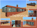 Sims 2 — The Esperance by laivine_erunyauve — The Esperance is a striking modern home which seeks to deconstruct the