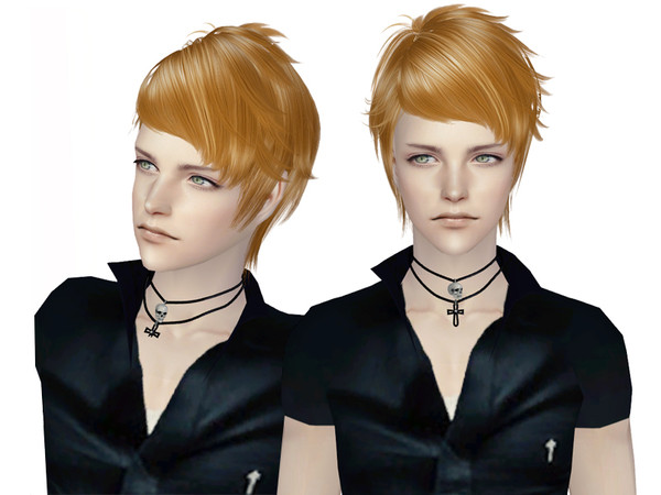Sims 2 — Skysims Hair 020 Gold1 by Skysims — 