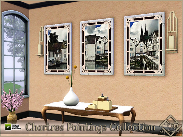 Sims 3 — Chartres Collection by Devirose — Live the magic of the French town famous for its cathedral,in this spectacular