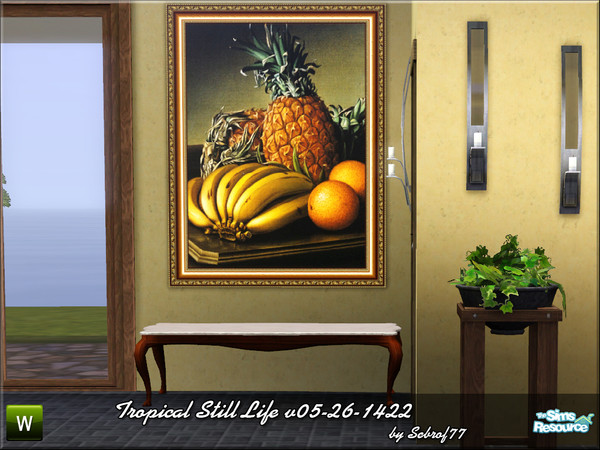 Sims 3 — Tropical Still Life v05-26-1422 by sebrof772 — Tropical Still Life by Sebrof77