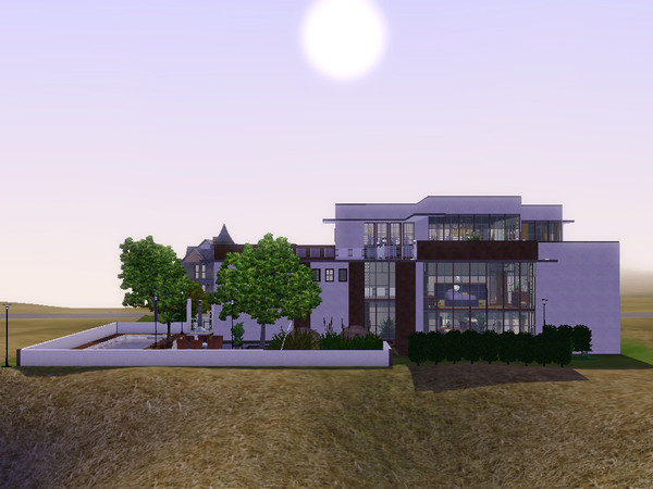 Sims 3 — 250312 Wildlife Comfort Living 40x40 by Volvenom — This house has 3 double bedrooms, 1 single with 2 beds. Open