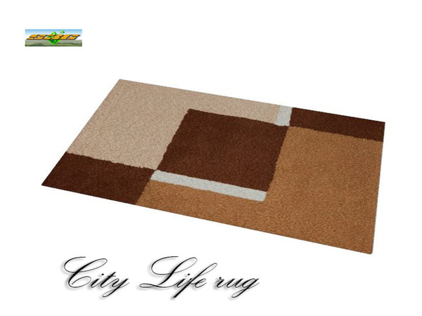 Sims 3 — S3C City Life rug by ruhrpottbobo — S3C City Life rug 