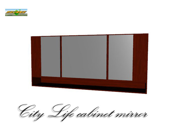 Sims 3 — S3C City Life mirror cabinet by ruhrpottbobo — S3C City Life mirror cabinet 
