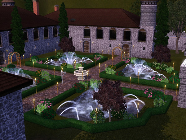 Sims 3 — Cheshire Castle by blueeyes126652 — I stuck to the traditional medievil castle no modern conveniences, no