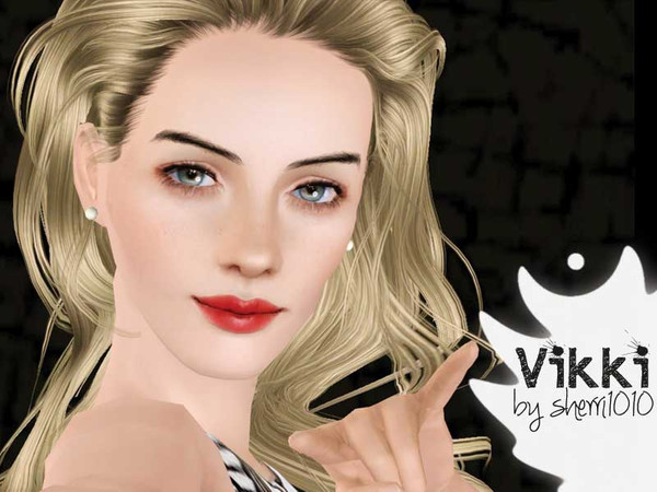Sims 3 — Vikki by sherri10102 — Born to an upper class family, Vikki has never lacked for anything save the warmth of a