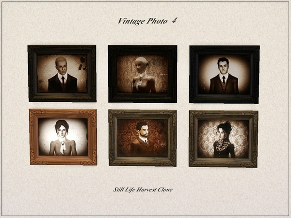 Sims 3 — Vintage Photo 4 by weirdling2 — Decorate your home with these lovely vintage pictures!